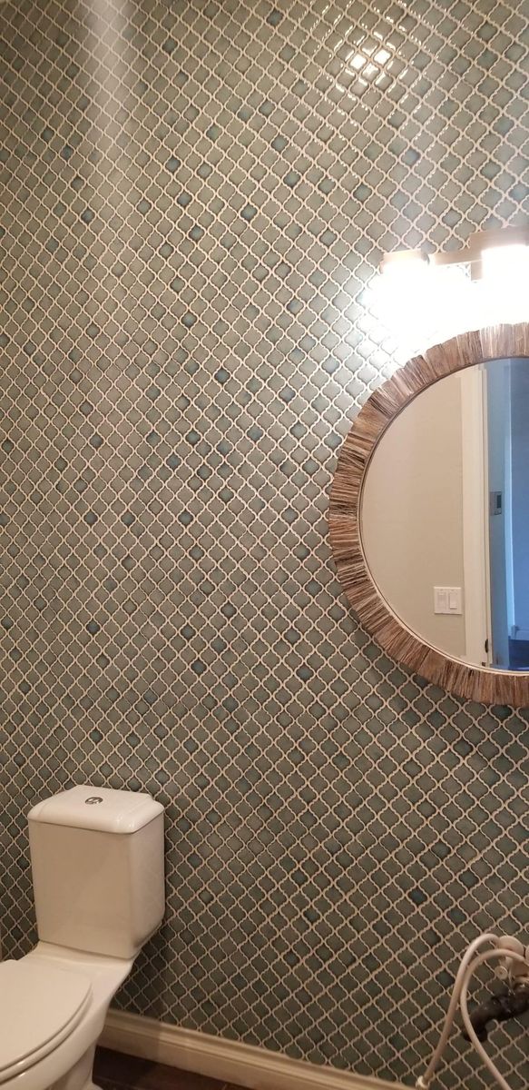 Tile feature wall by PhD Home Solutions